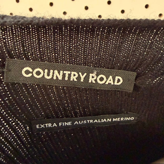 COUNTRY ROAD / ribbed merino maxi dress / S (3920179296059090559)