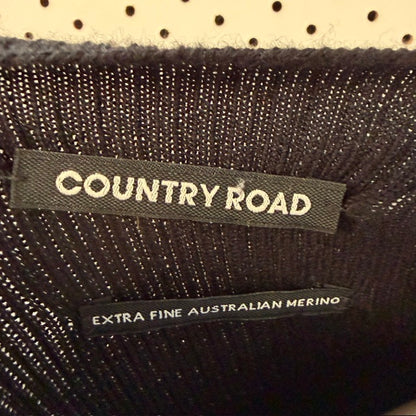 COUNTRY ROAD / ribbed merino maxi dress / S (3920179296059090559)