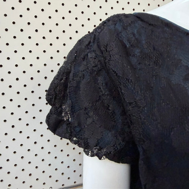 POETIC JUStICE / lace + silk top / s (3920179367563822271)
