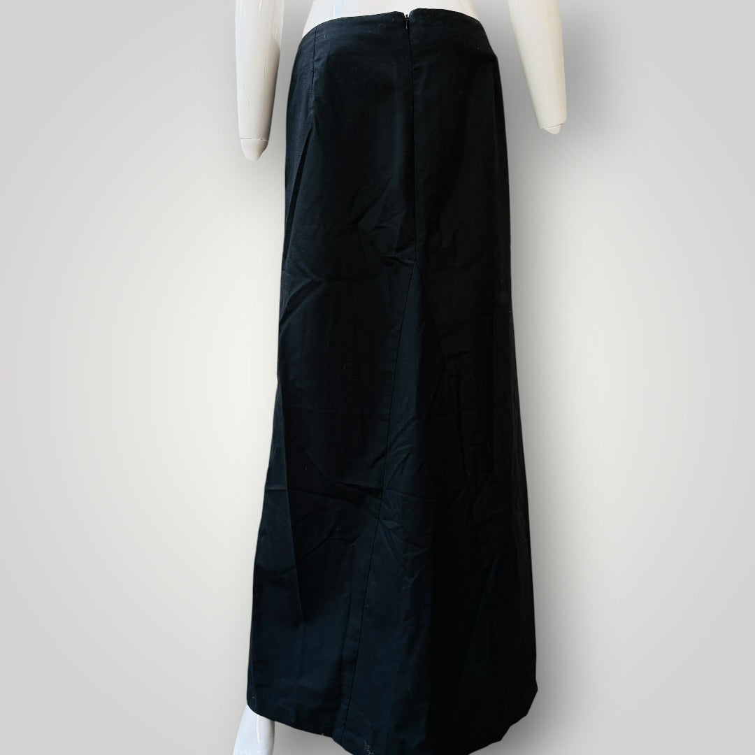 1990s nz vintage / zambesi / a line wool maxi skirt / s (3920179573726068886)