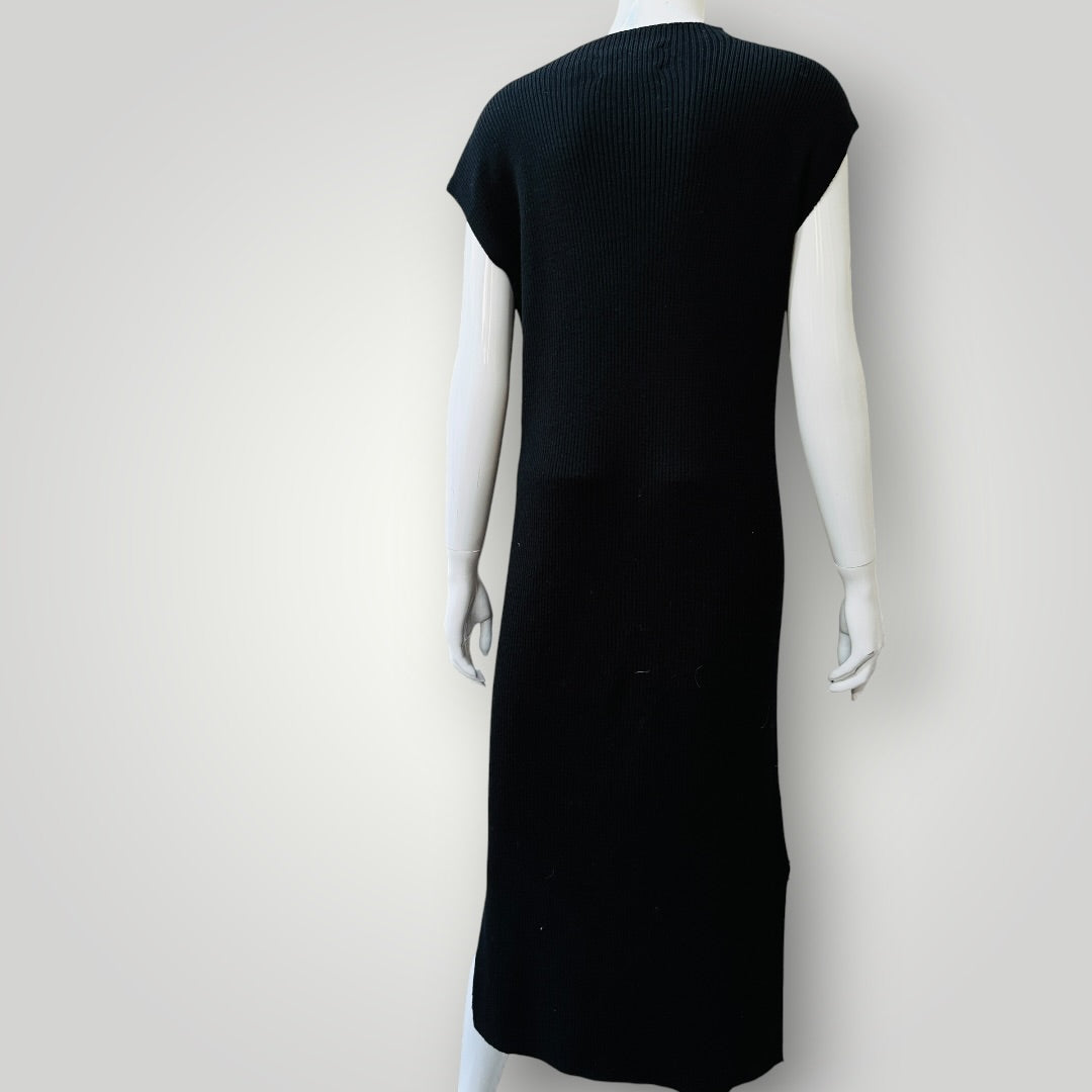 COUNTRY ROAD / ribbed merino maxi dress / S (3920179611803191530)