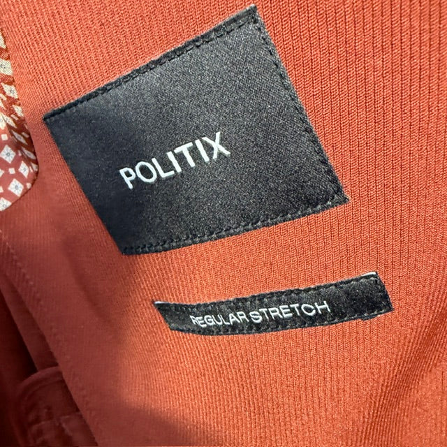 POLITIX / Wool Tailored Jacket + pants / Terracotta / XL/34 (3920354909945006606)