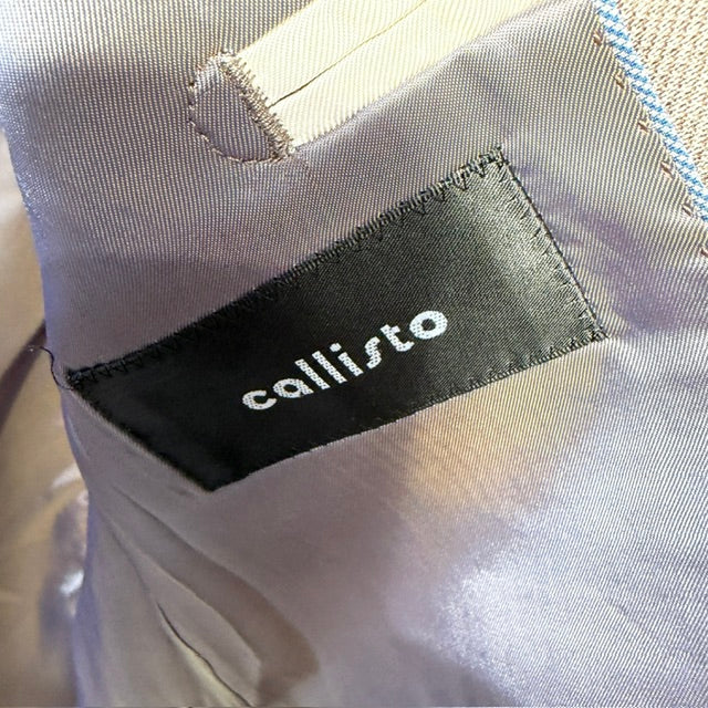 CALLISTO / wool silk linen blazer / L/XL (3920354945879761862)