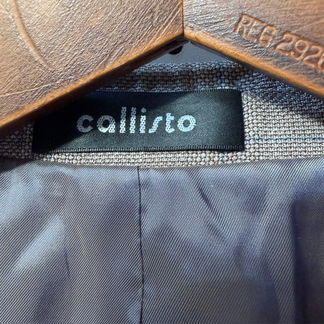 CALLISTO / wool silk linen blazer / L/XL (3920354952543129032)