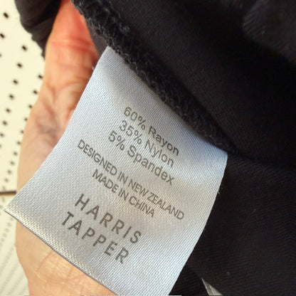 HARRIS TAPPER / LUKE black split seam pants / s (3920354967991971564)