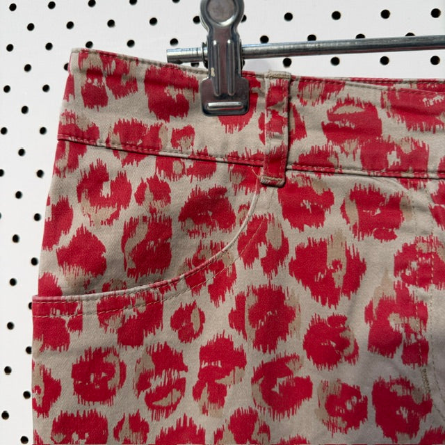 KATE SYLVESTER / straight printed pants / s (3920355038445538581)