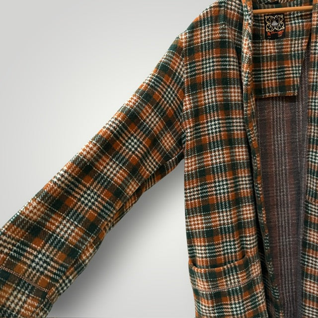 1960s nz vintage / KLIPPER / wool robe / L (3920355099729190306)