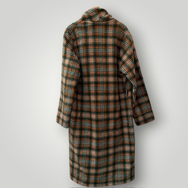 1960s nz vintage / KLIPPER / wool robe / L (3920355101733204588)