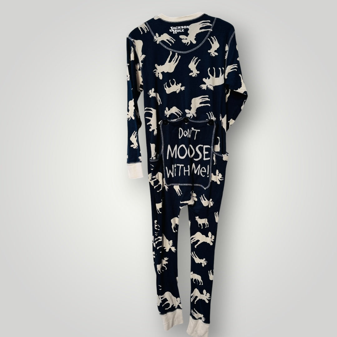 LAZY ONE / flapjack moose onesie / xs (3920355374956635369)