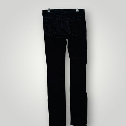 CALVIN KLEIN / black corduroy skinnies / 28 (3920355378671376866)