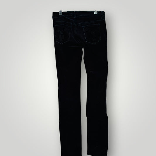 CALVIN KLEIN / black corduroy skinnies / 28 (3920355378671376866)