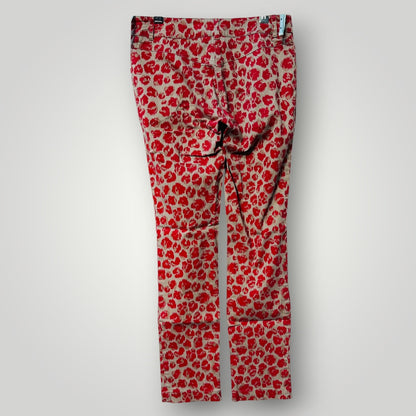 KATE SYLVESTER / straight printed pants / s (3920355392401085290)