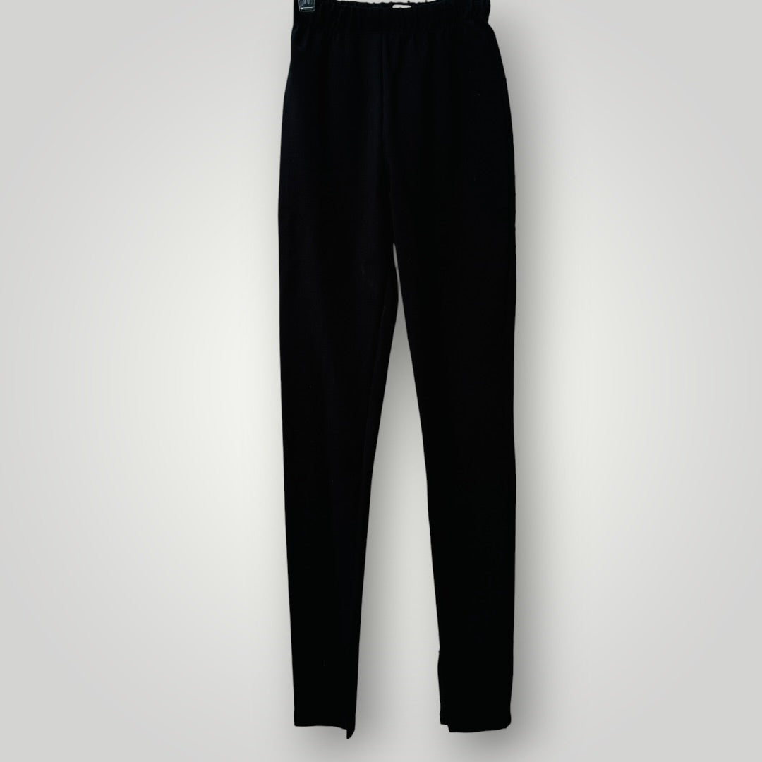 HARRIS TAPPER / LUKE black split seam pants / s (3920355413850599862)