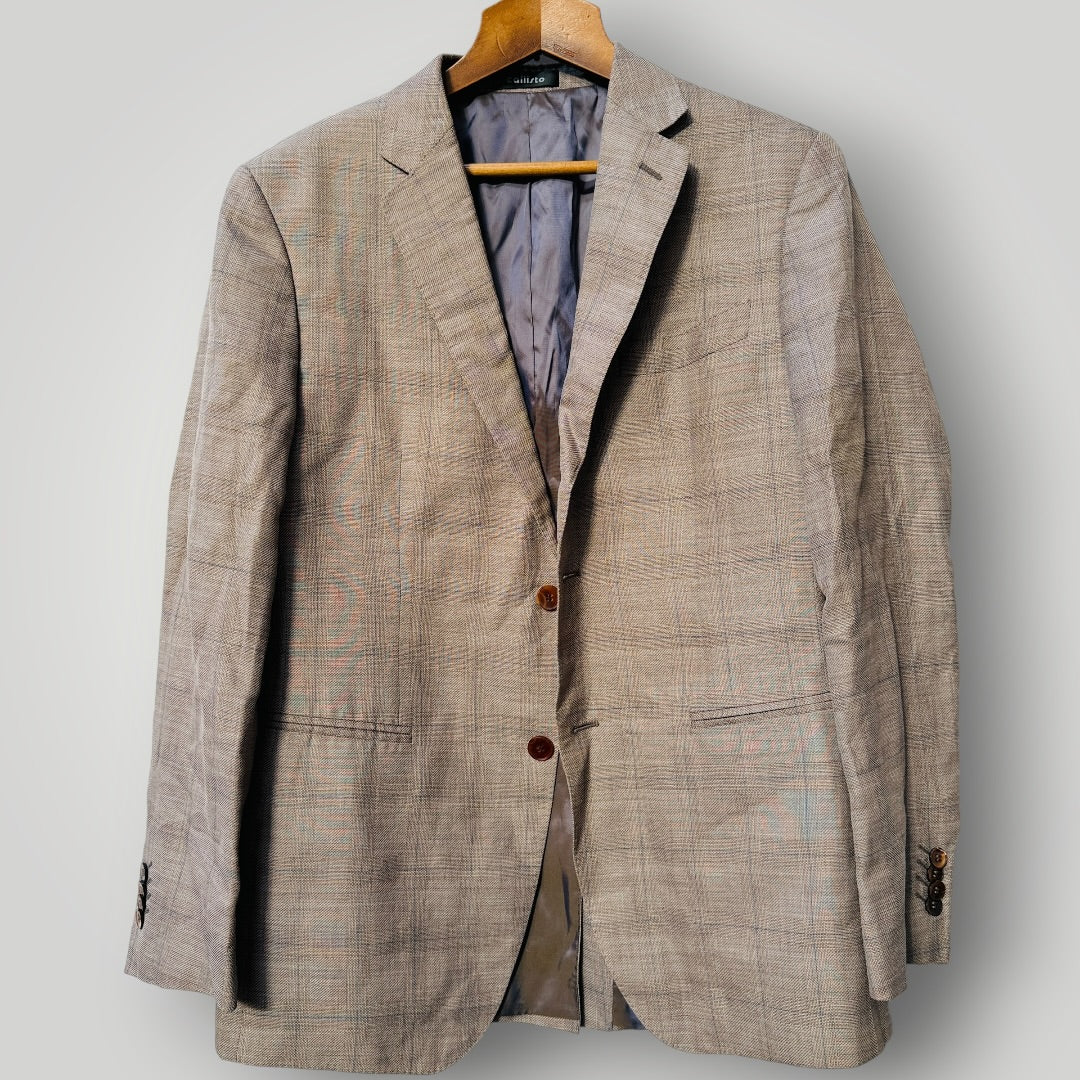 CALLISTO / wool silk linen blazer / L/XL (3920355420317587303)