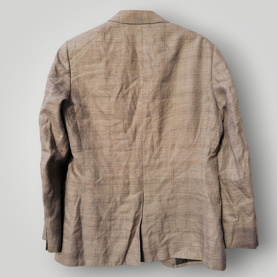 CALLISTO / wool silk linen blazer / L/XL (3920355422372226290)
