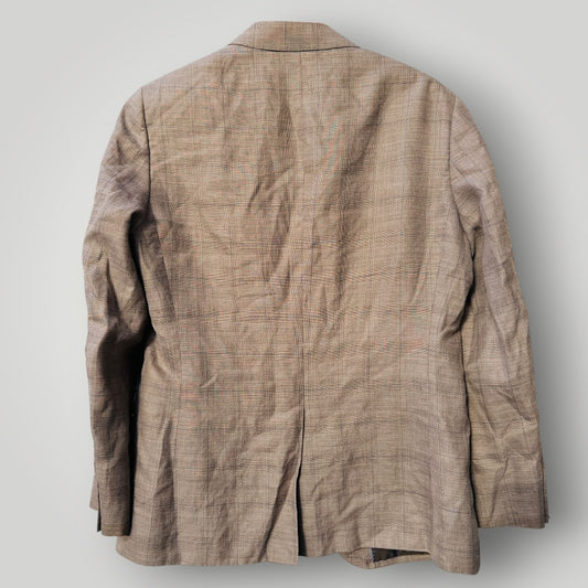 CALLISTO / wool silk linen blazer / L/XL (3920355422372226290)