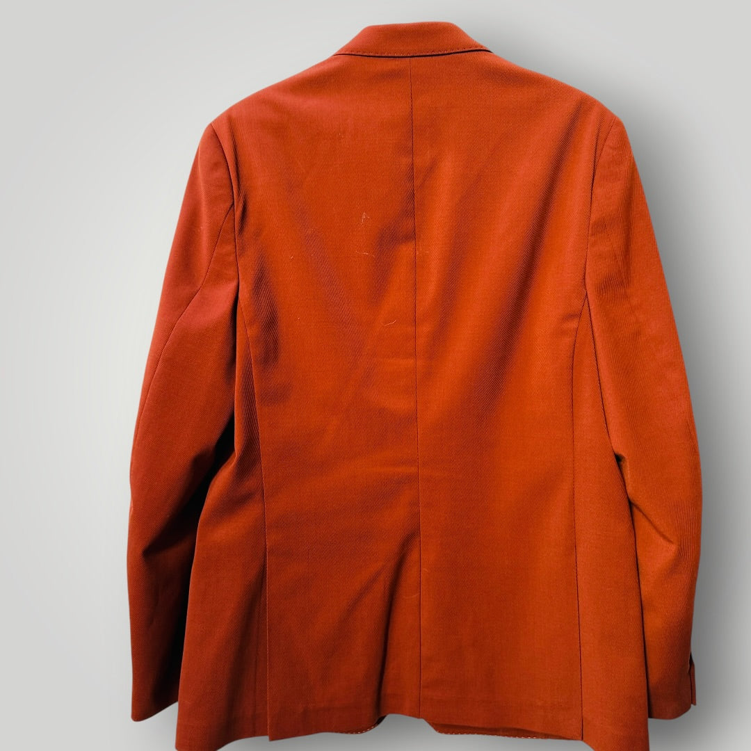 POLITIX / Wool Tailored Jacket + pants / Terracotta / XL/34 (3920355432302824783)