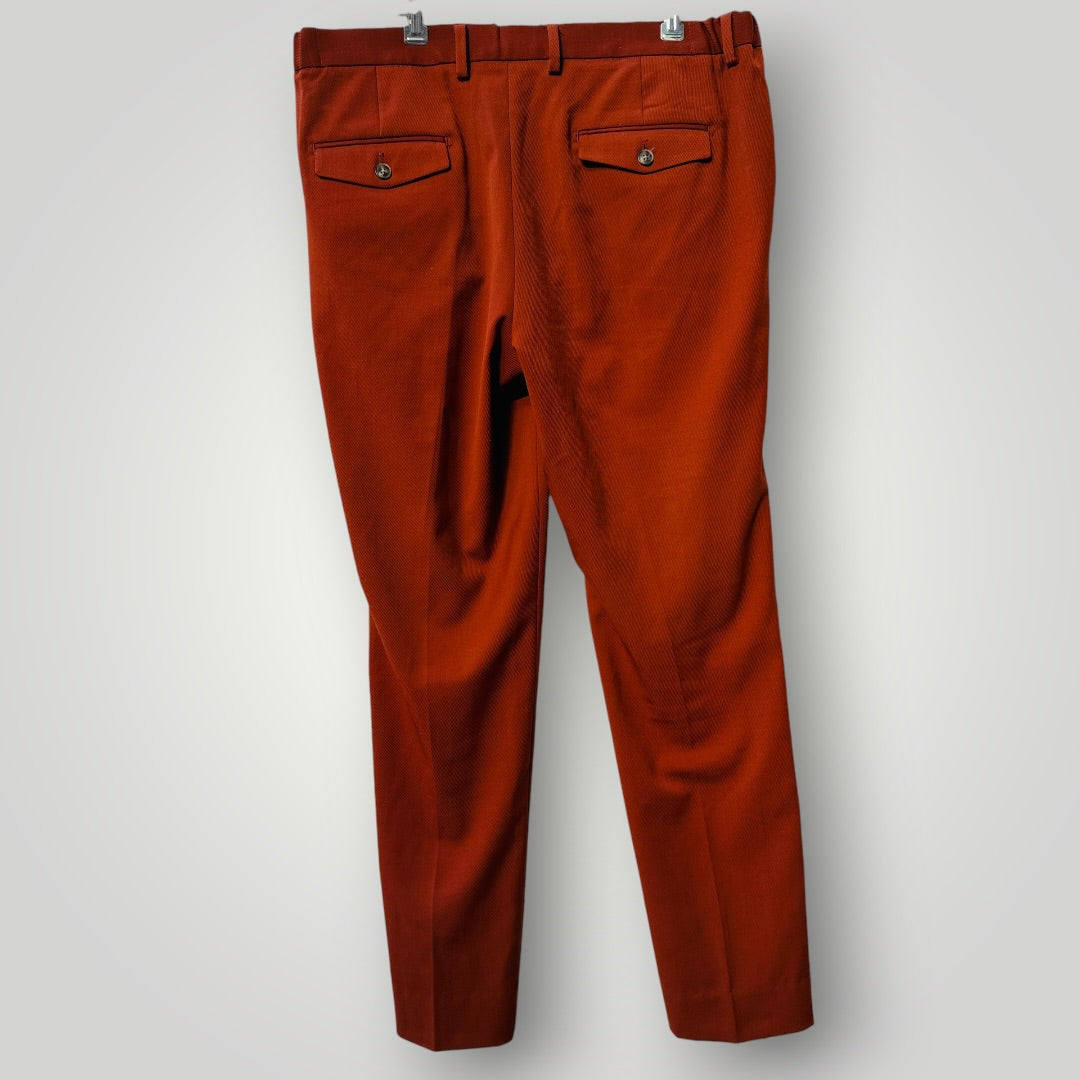 POLITIX / Wool Tailored Jacket + pants / Terracotta / XL/34 (3920355439501204252)