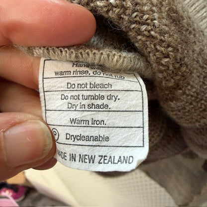 1990s nz vintage / SILVERDALE / wool jumper / XOS (3920711473541669239)