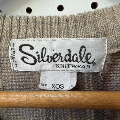 1990s nz vintage / SILVERDALE / wool jumper / XOS (3920711478328366120)