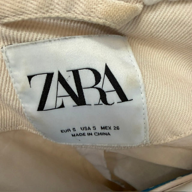 ZARA / faux shearling jacket / s (3920711512125967382)