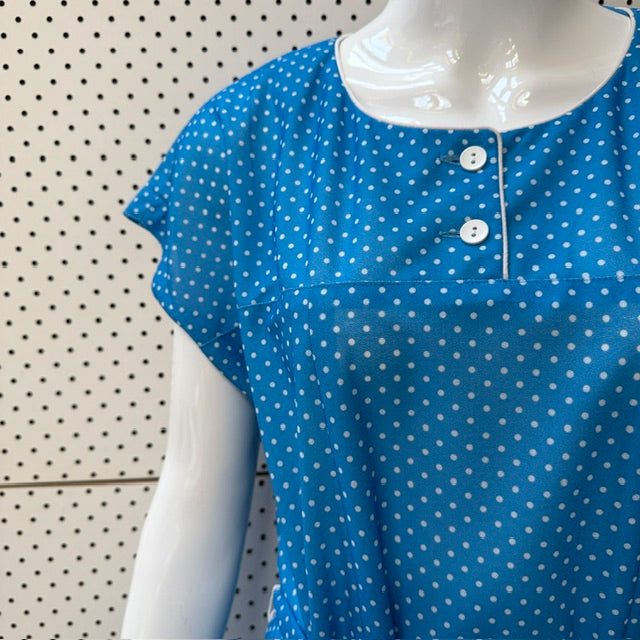 1970s vintage / TRULY FAIR day dress / s (3920711542420734799)