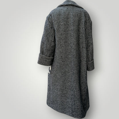 ZARA / herringbone coat / s (3920711687038838828)