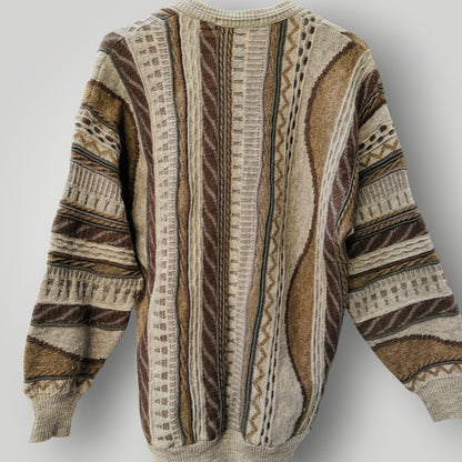 1990s nz vintage / SILVERDALE / wool jumper / XOS (3920711707156437887)
