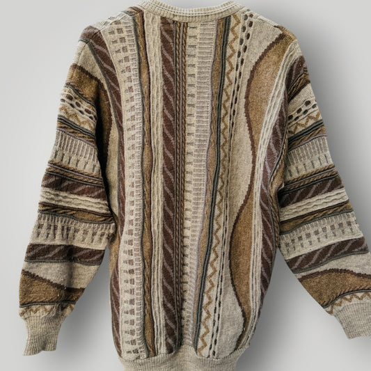 1990s nz vintage / SILVERDALE / wool jumper / XOS (3920711707156437887)