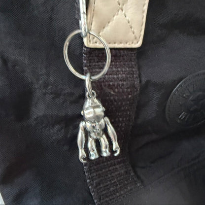 KIPLING / black cross body bag / metal monkey (3920797424173308876)