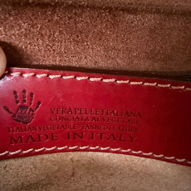 made in italy / leather cross body bag (3920797467636154975)