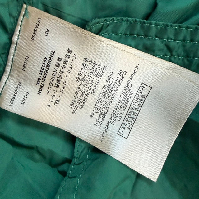 Burberry Brit / technical windbreaker / vibrant green / 10 (3920797483888007232)