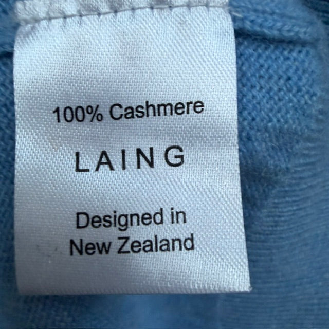 LAING / 'ashwell' roll neck jumper / 100% cashmere / L (3920797537563240239)