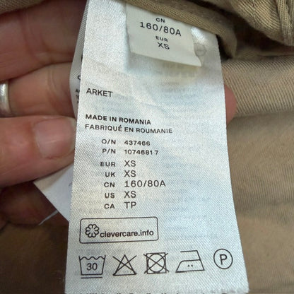 ARKET / short trench coat / s (3920797544835556713)