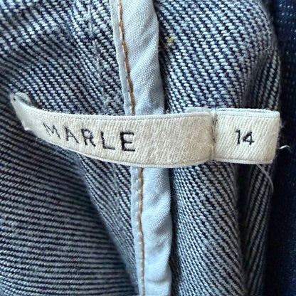 MARLE / 'ludi' jacket in dark blue denim / 14 (3920797589606304092)