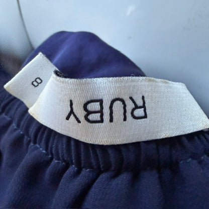 RUBY / kingsley smock dress / blue / s (3920797626278774900)