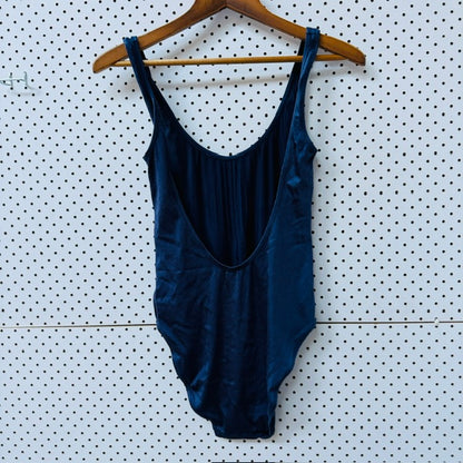 LONELY / minimalist blue swimsuit or bodysuit / s (3920797643799879620)