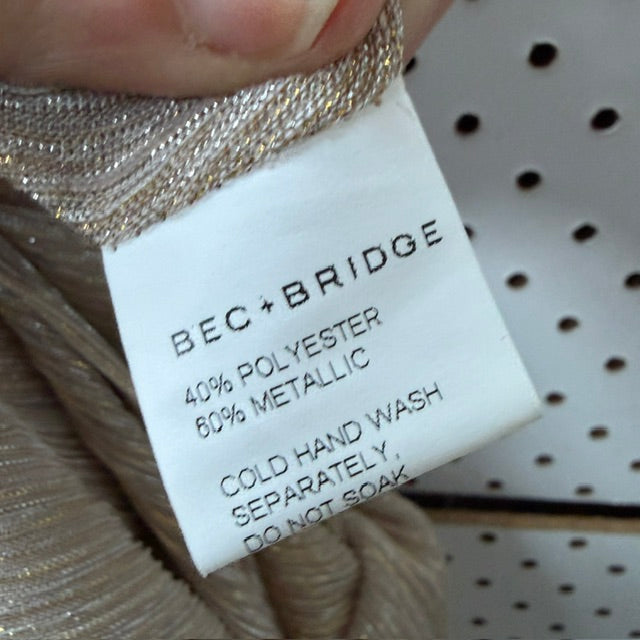 BEC BRIDGE / gold pants / s (3920797661645825463)