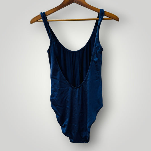 LONELY / minimalist blue swimsuit or bodysuit / s (3920797842350069490)