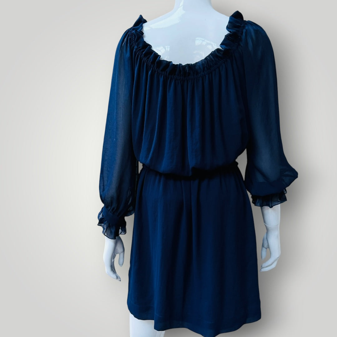 RUBY / kingsley smock dress / blue / s (3920797846566499029)