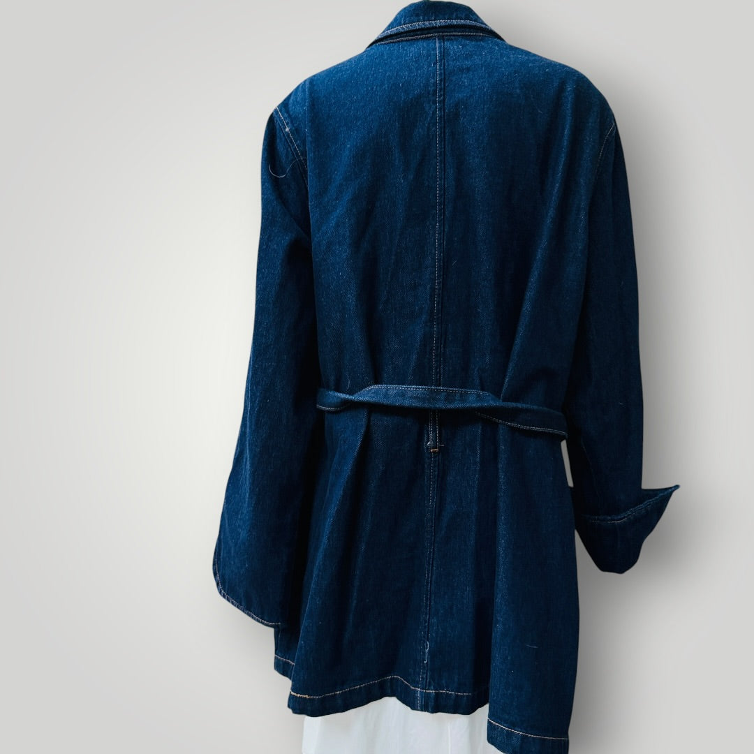 MARLE / 'ludi' jacket in dark blue denim / 14 (3920797863253155655)