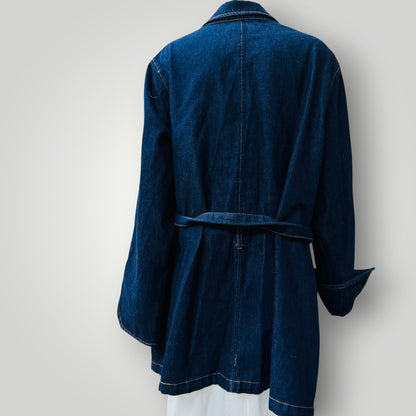 MARLE / 'ludi' jacket in dark blue denim / 14 (3920797863253155655)