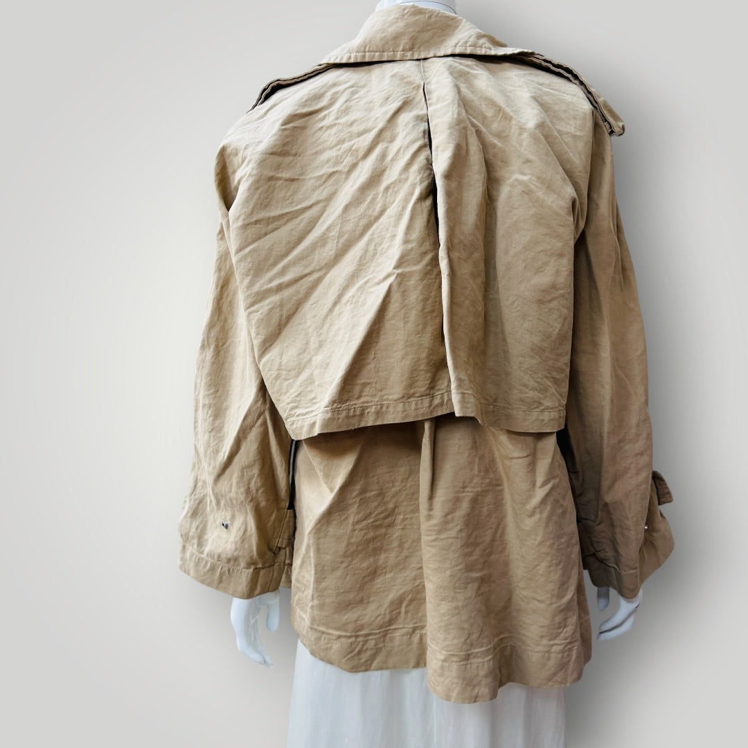 ARKET / short trench coat / s (3920797874951408818)