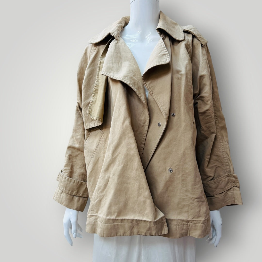 ARKET / short trench coat / s (3920797876774983745)