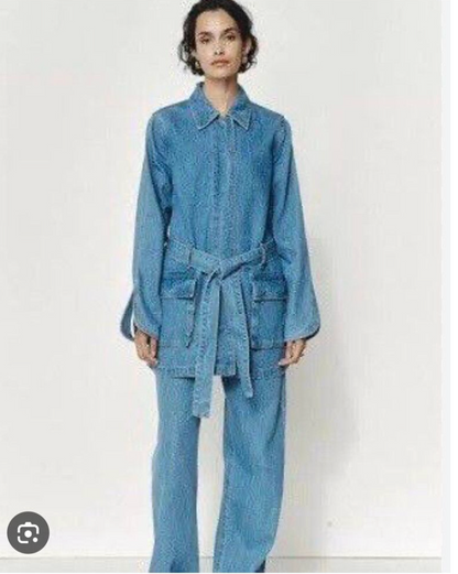 MARLE / 'ludi' jacket in dark blue denim / 14 (3920801247487832840)