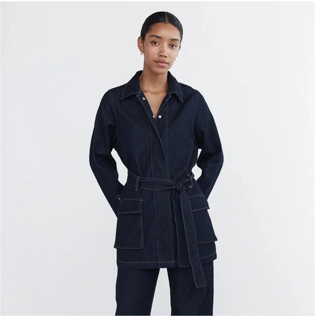 MARLE / 'ludi' jacket in dark blue denim / 14 (3920801268831652791)