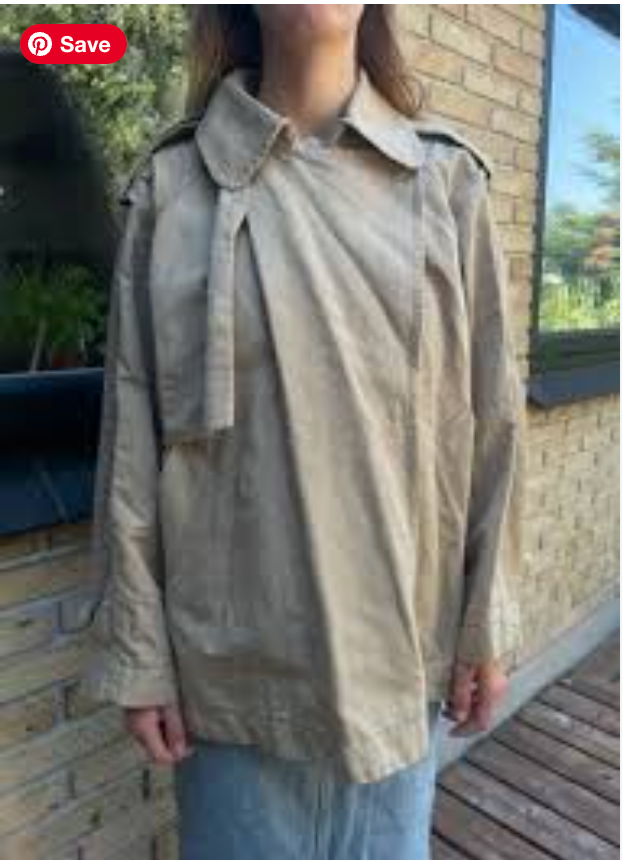 ARKET / short trench coat / s (3920881009078109852)