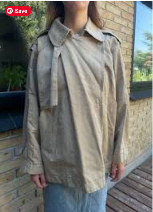 ARKET / short trench coat / s (3920881009078109852)