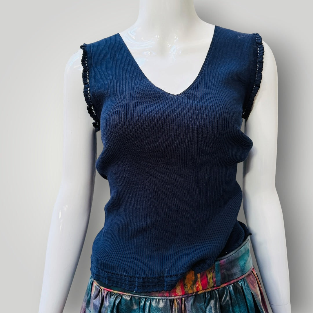 MISSONI / tank with ruffles / s (3920964124923546907)