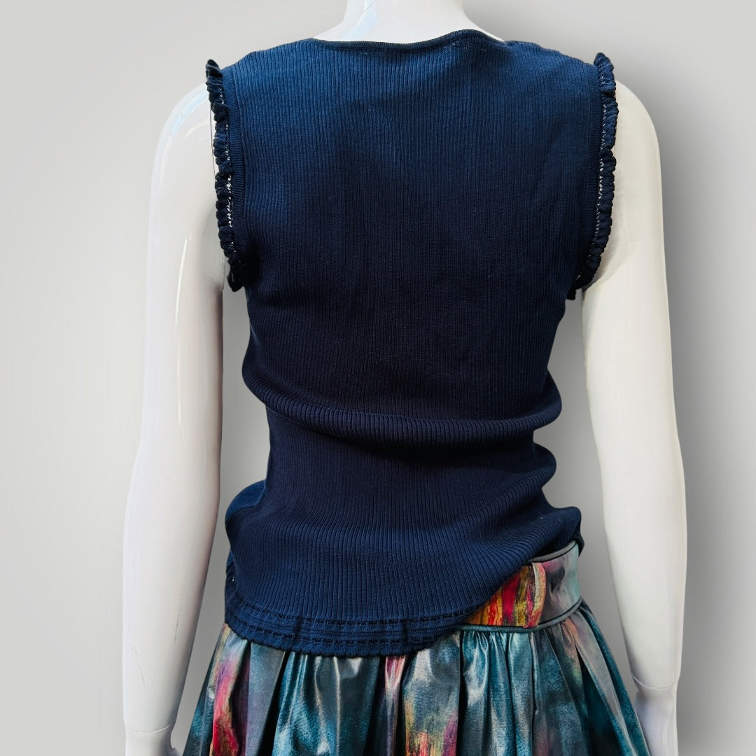 MISSONI / tank with ruffles / s (3920964126596176774)